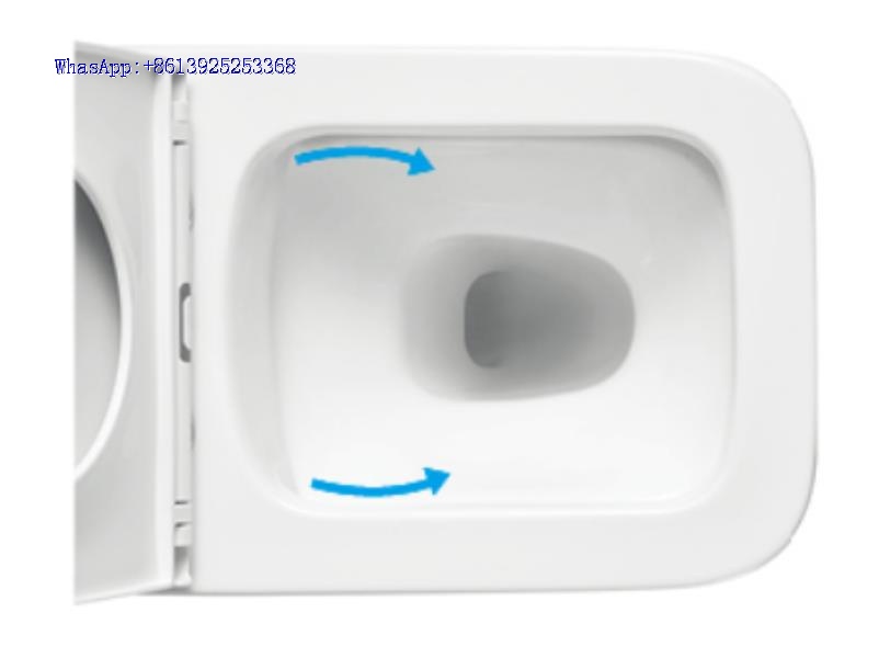 Floor Standing Toilet With Watermark For Australian Market