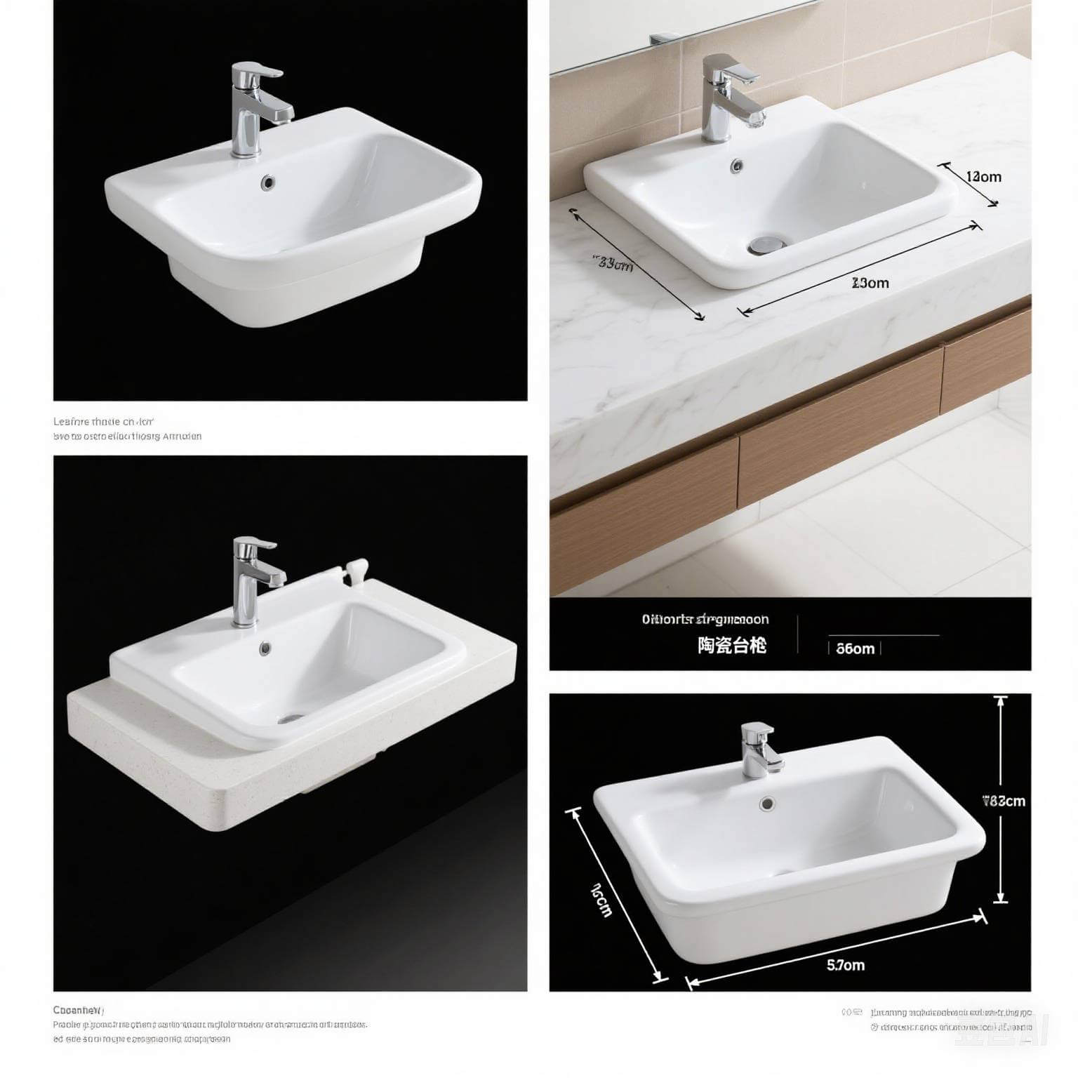 Cómo elegir el tamaño perfecto para tu lavabo de baño​