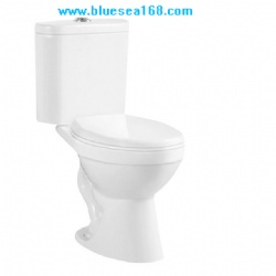 China wholesale toile two piece s-trap ceramic toilet for boarding schoo