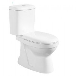 High end italian ceramic sanitary ware water closet two piece public toilet