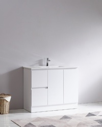 American style wholesale white solid wood bathroom furniture, bathroom vanity,bathroom cabine