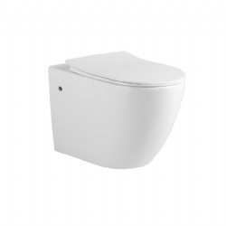 Round-shaped HDEGE At flushing the hole Wall-Hung Toilet