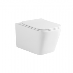 Square - shaped Straight At flushing the hole Wall-Hung Toilet