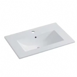 Wholesale Hotel Single Bowl Ceramic Washroom Kitchen Bathroom Cabinet With Sink 28