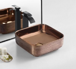 rose gold wash basin